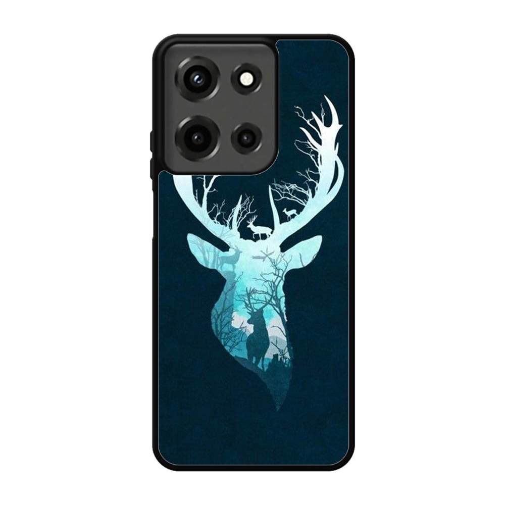 Deer Blue Winter Motorola Moto G 5G 2025 Case FE7824