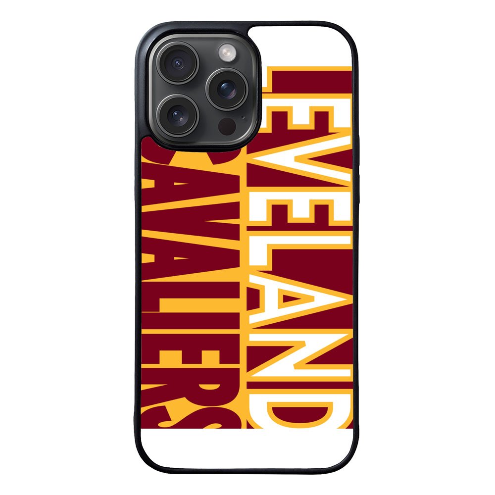 Cleveland Cavaliers Text Logo Case iPhone 15 Pro BC1608
