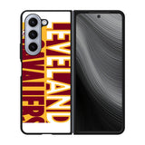 Cleveland Cavaliers Text Logo Case Samsung Galaxy z Fold 5 5G BC1608