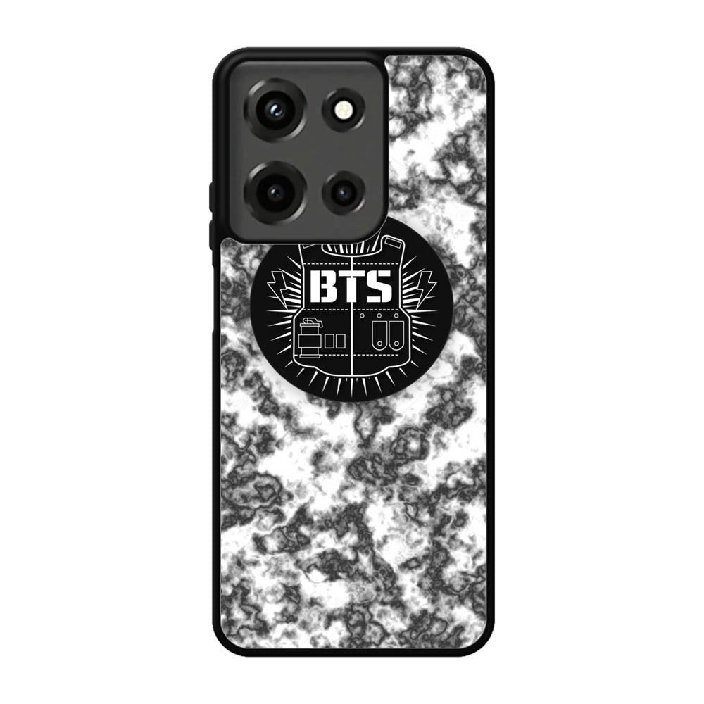 BTS Boyband logo Marble Motorola Moto G 5G 2025 Case BC2934