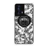 BTS Boyband logo Marble Motorola Moto G Power 5G 2024 Case BC2934