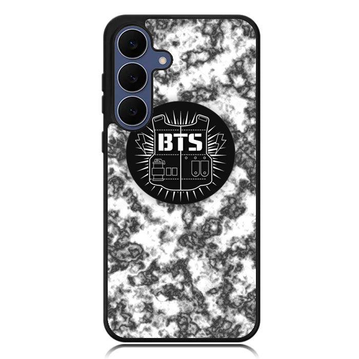 BTS Boyband logo Marble Samsung Galaxy S25 FE Case BC2934