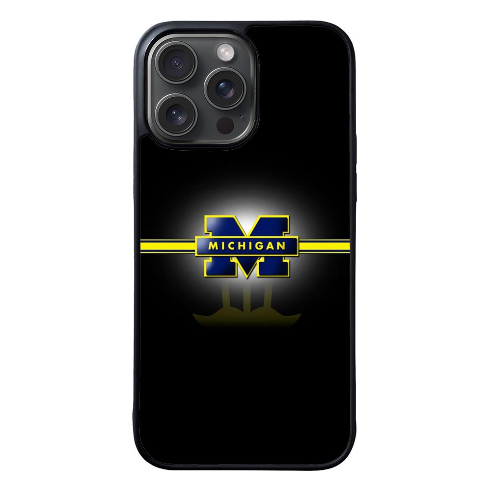 Michigan Logo Case iPhone 15 Pro BC2939