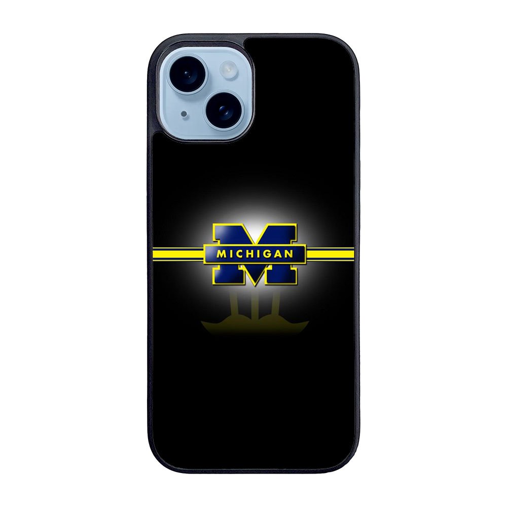 Michigan Logo Case iPhone 15 BC2939