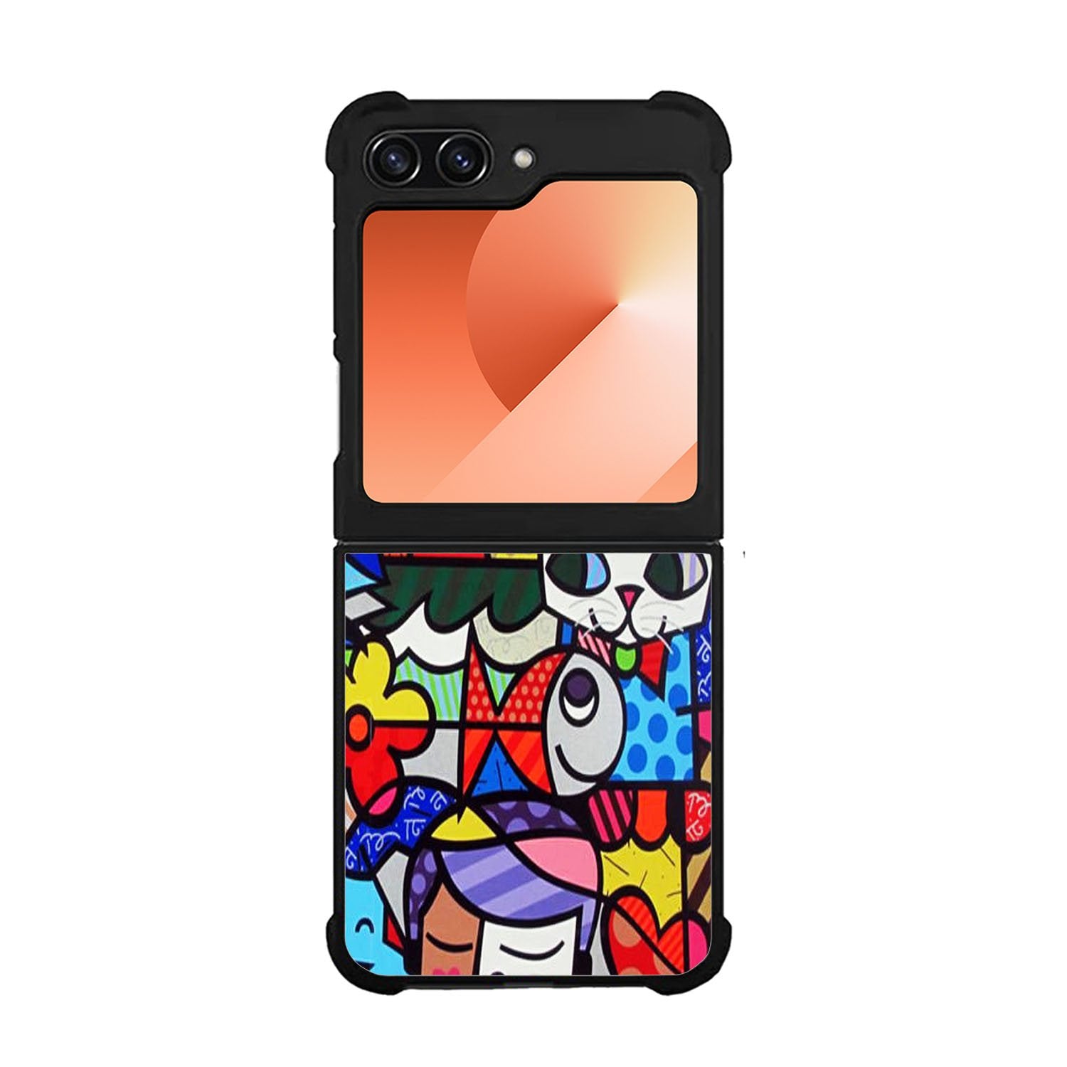 ARTWORK ROMERO BRITTO GARDEN Case Samsung Galaxy Z Flip 6 5G BC3061