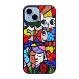 ARTWORK ROMERO BRITTO GARDEN Case iPhone 15 Plus BC3061