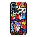 ARTWORK ROMERO BRITTO GARDEN Case iPhone 16 Plus BC3061