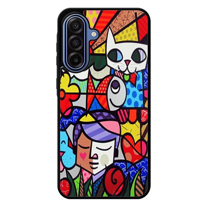 ARTWORK ROMERO BRITTO GARDEN Samsung Galaxy A17 5G Case BC3061