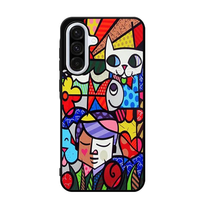 ARTWORK ROMERO BRITTO GARDEN Samsung Galaxy A36 Case BC3061