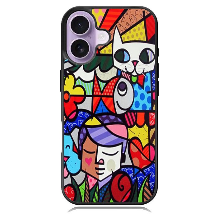 ARTWORK ROMERO BRITTO GARDEN iPhone 17 Case BC3061