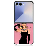 Audrey Hepburn Breakfast at Tiffanys Samsung Galaxy Z Flip 7 Case BC3067