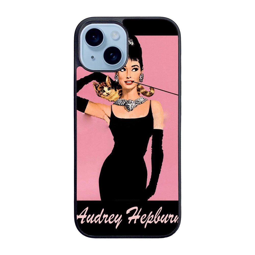 Audrey Hepburn Breakfast at Tiffanys Case iPhone 15 BC3067