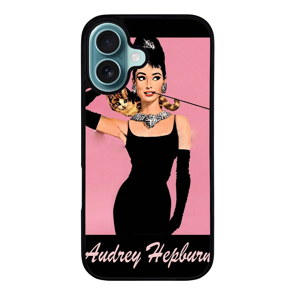 Audrey Hepburn Breakfast at Tiffanys Case iPhone 16 Plus BC3067