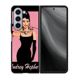 Audrey Hepburn Breakfast at Tiffanys Case Samsung Galaxy z Fold 5 5G BC3067