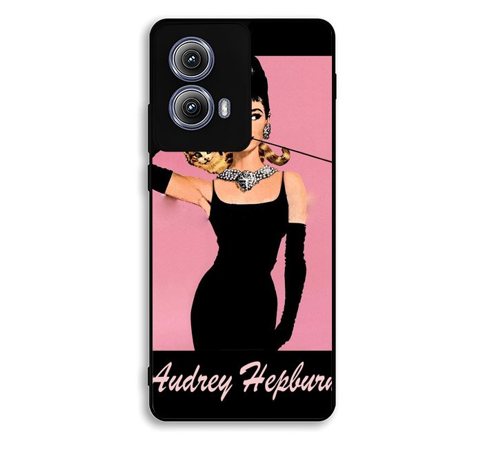 Audrey Hepburn Breakfast at Tiffanys Motorola Moto Edge 2024 Case BC3067