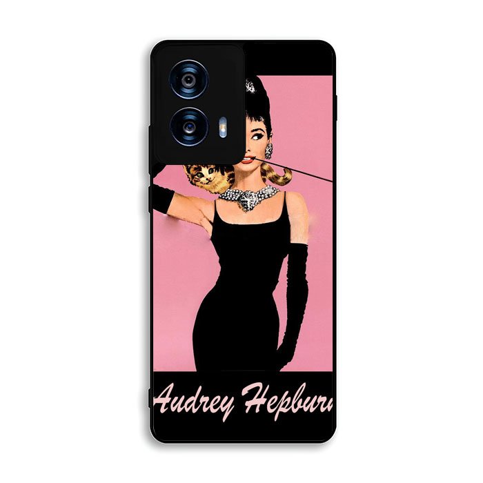 Audrey Hepburn Breakfast at Tiffanys Motorola Moto G Power 5G 2024 Case BC3067