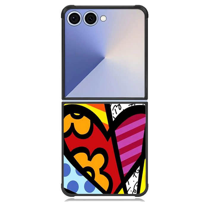 Romero Britto Pop Art Love Samsung Galaxy Z Flip 7 Case BC2989