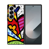 Romero Britto Pop Art Love Case Samsung Galaxy Z Fold 6 5G BC2989