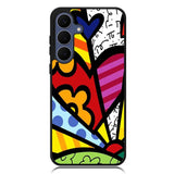 Romero Britto Pop Art Love Samsung Galaxy S25 FE Case BC2989