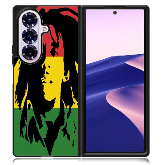 REGGAE LEGEND BOB MARLEY RASTA Samsung Galaxy Z Fold 7 5G Case BC2985