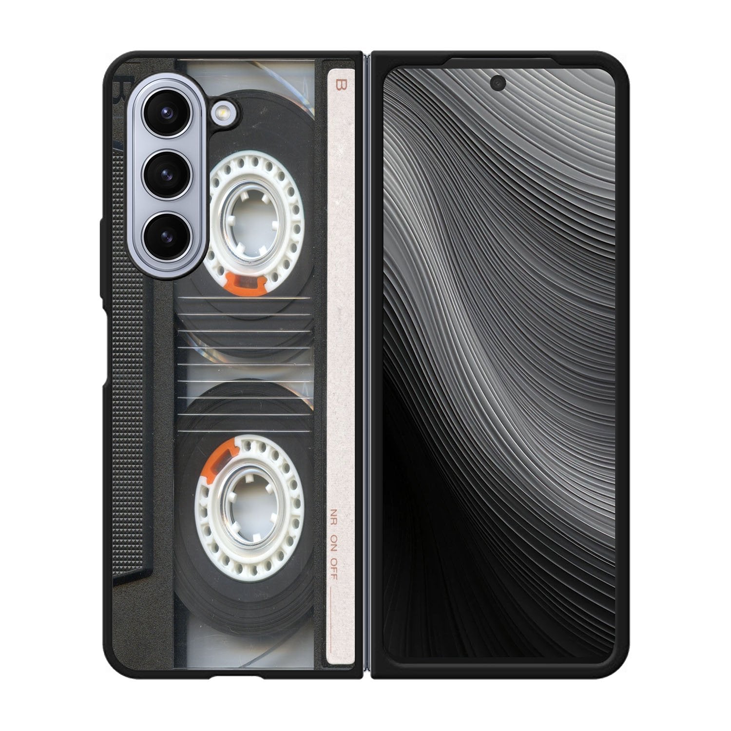 RETRO CASSETTE TAPE Case Samsung Galaxy z Fold 5 5G BC2987