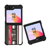 RETRO CASSETTE TAPE MAXELL MIX Case Samsung Galaxy Z Flip 5 5G BC2986