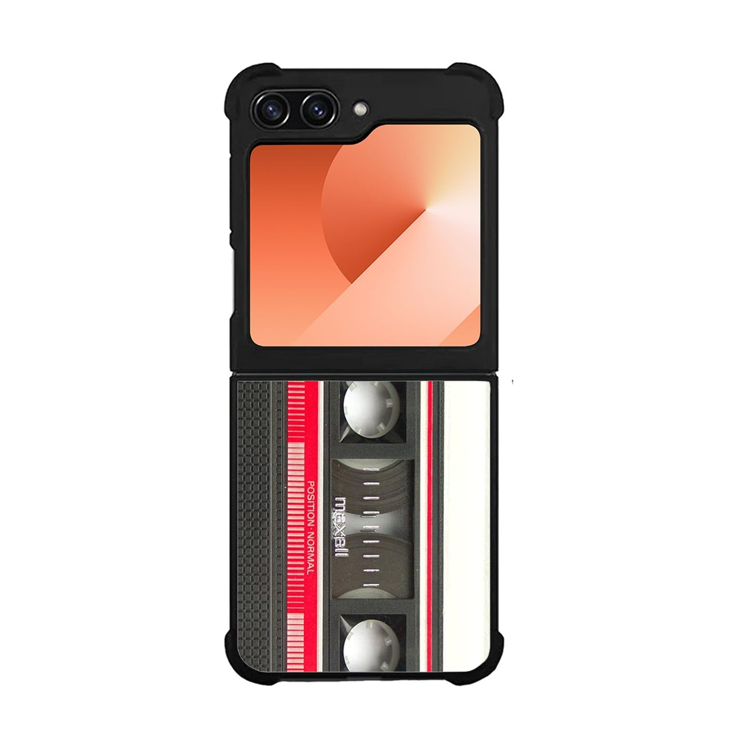RETRO CASSETTE TAPE MAXELL MIX Case Samsung Galaxy Z Flip 6 5G BC2986