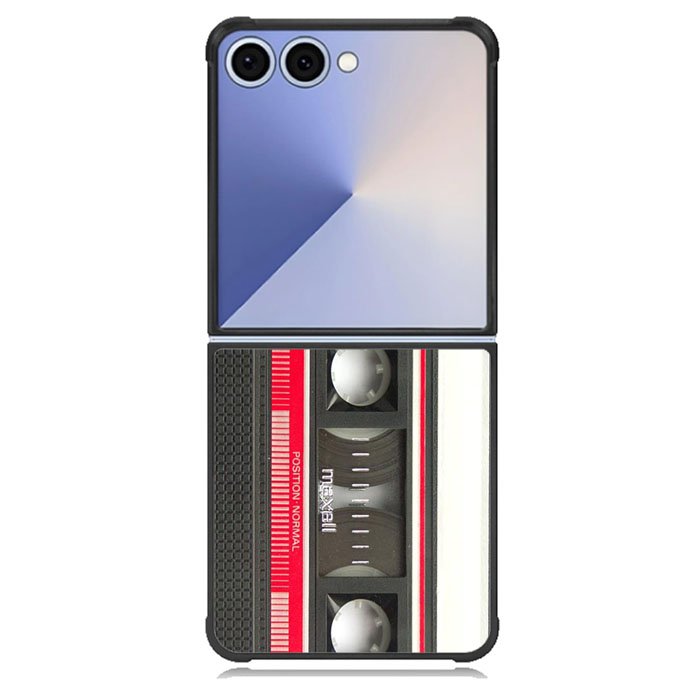RETRO CASSETTE TAPE MAXELL MIX Samsung Galaxy Z Flip 7 Case BC2986
