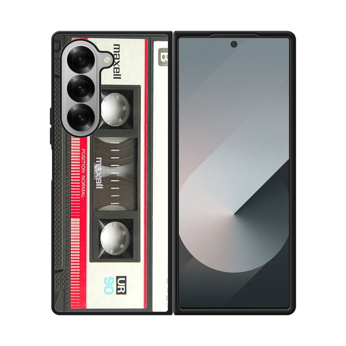 RETRO CASSETTE TAPE MAXELL MIX Case Samsung Galaxy Z Fold 6 5G BC2986