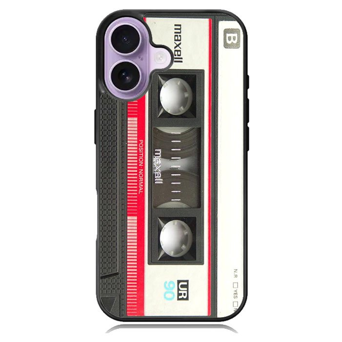RETRO CASSETTE TAPE MAXELL MIX iPhone 17 Case BC2986