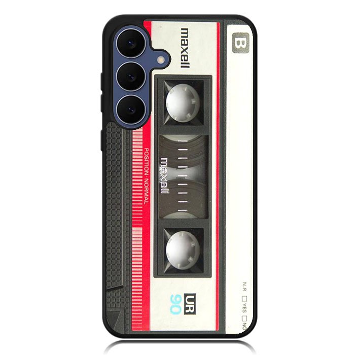 RETRO CASSETTE TAPE MAXELL MIX Samsung Galaxy S25 FE Case BC2986