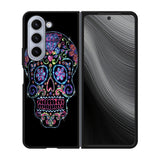 SUGAR SKULL CROW HONEY BIRD FLOWER Case Samsung Galaxy z Fold 5 5G BC2995
