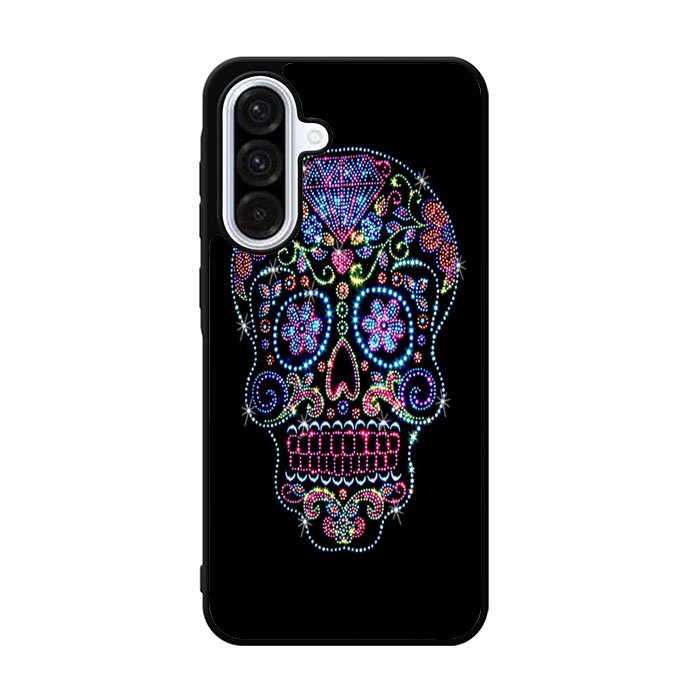 SUGAR SKULL CROW HONEY BIRD FLOWER Samsung Galaxy A36 Case BC2995