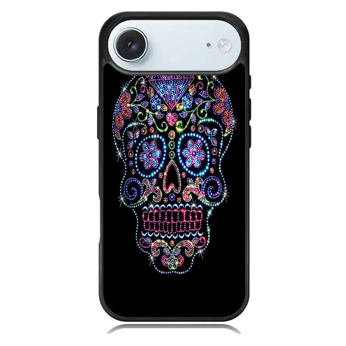 SUGAR SKULL CROW HONEY BIRD FLOWER iPhone 17 Air Case BC2995