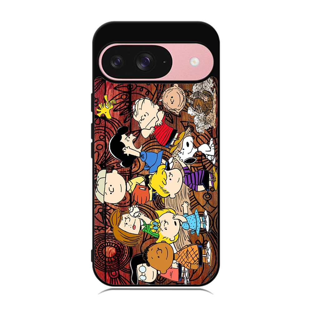 Peanuts In Background Wood Art Case Google Pixel 9 BC2977