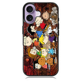 Peanuts In Background Wood Art iPhone 17 Case BC2977