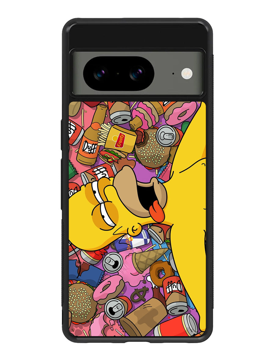 The Simpson 2nd Google Pixel 8a Case