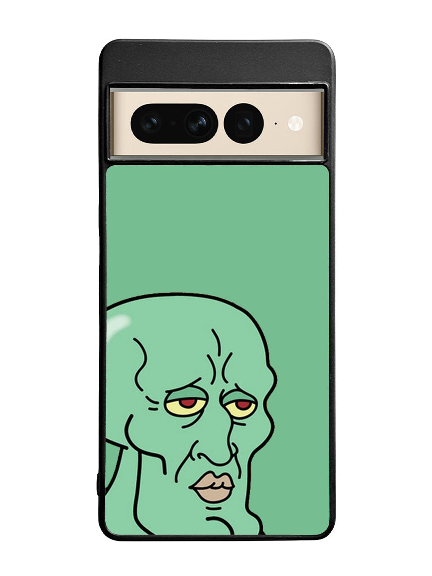 Squidward Handsome Face Google Pixel 7 Pro Case