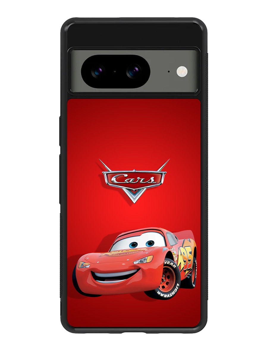 Disney Cars Lightning McQueen Google Pixel 8a Case