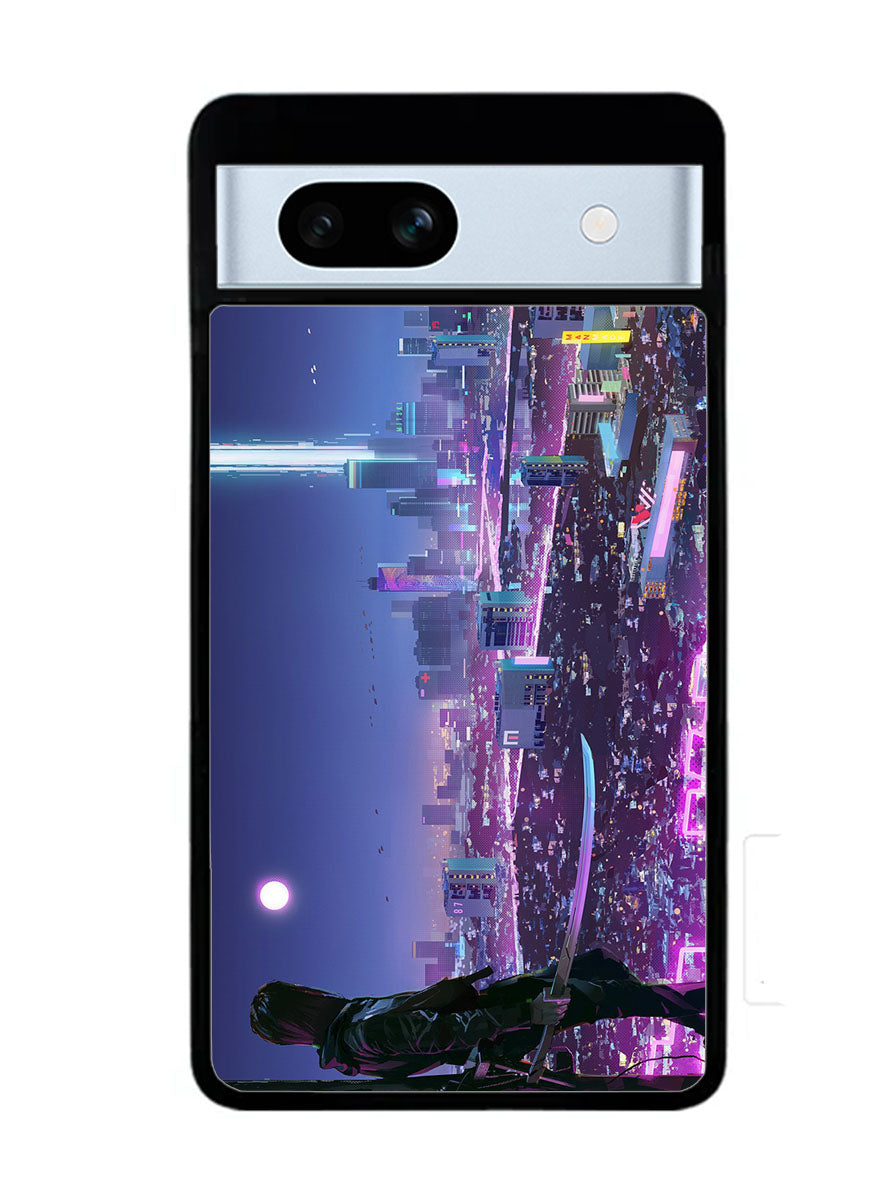 Cyberpunk City Google Pixel 7A Case