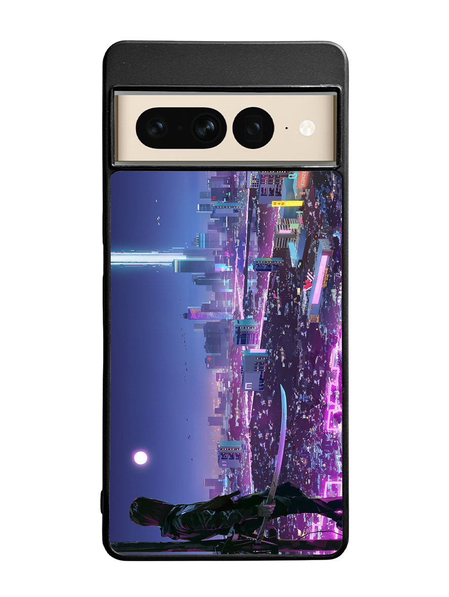 Cyberpunk City Google Pixel 7 Pro Case
