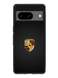 Porsche Logo Carbon Google Pixel 8a Case