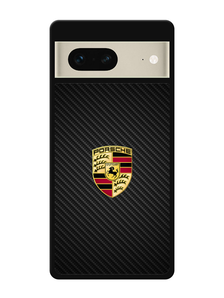 Porsche Logo Carbon Google Pixel 7 Case