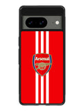 Arsenal Three Stripes Google Pixel 8a Case