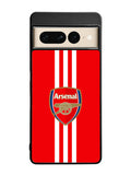 Arsenal Three Stripes Google Pixel 7 Pro Case
