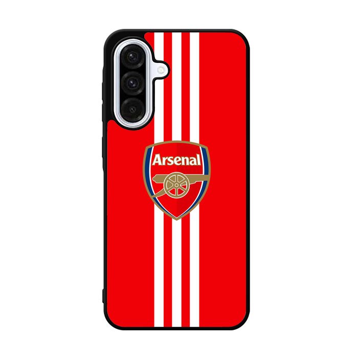Arsenal Three Stripes Samsung Galaxy A36 Case FE5614