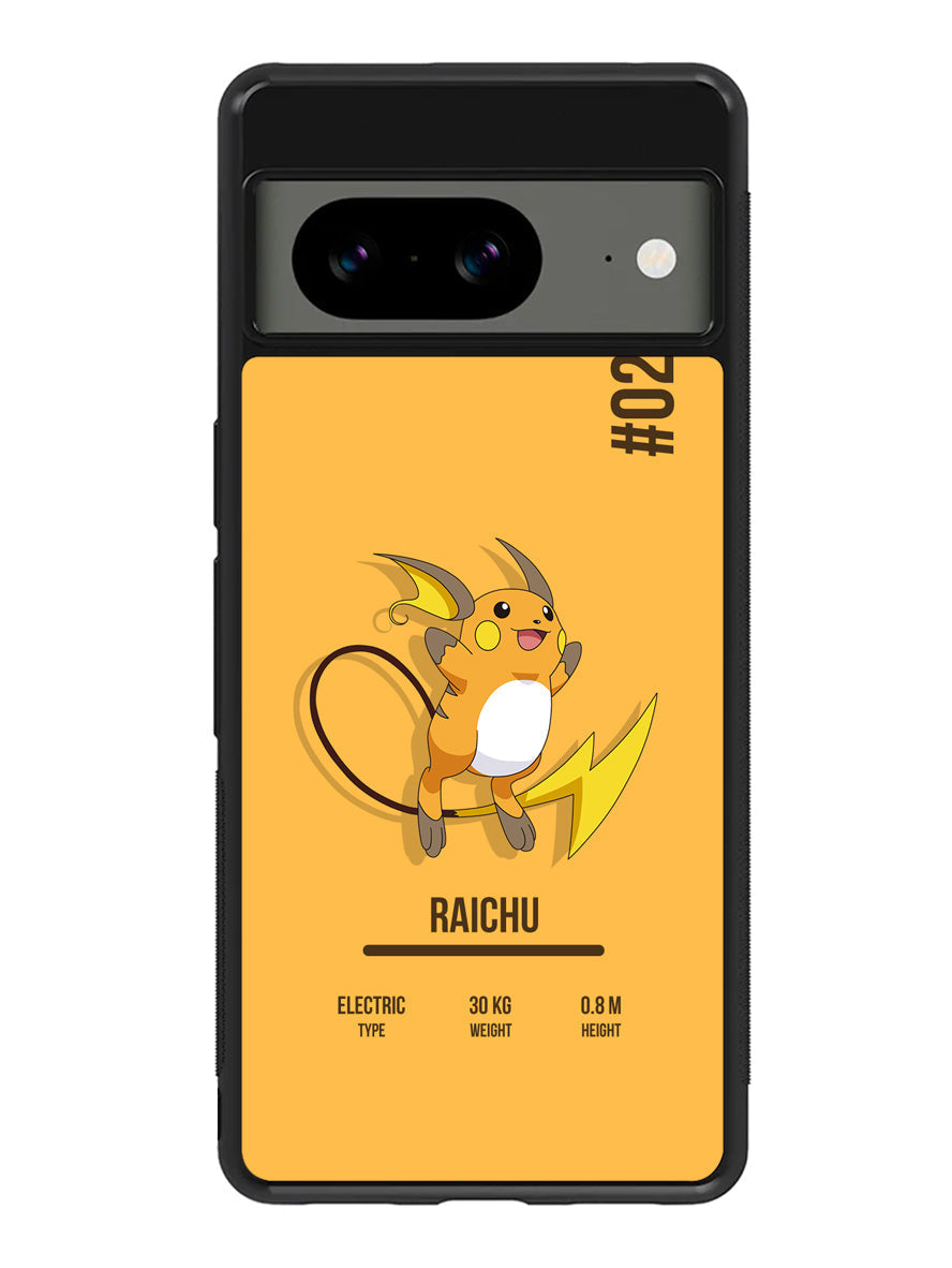 Pokemon Raichu Google Pixel 8a Case