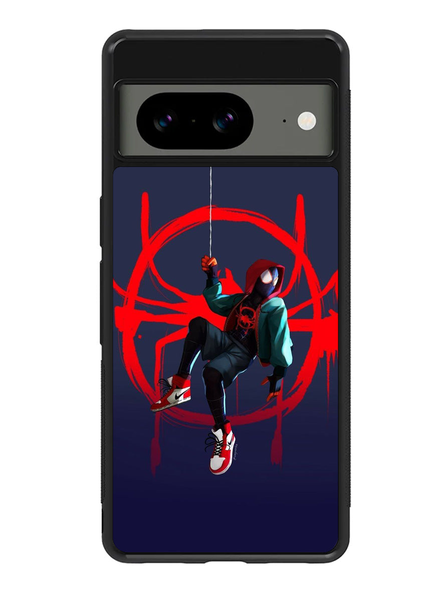 Spiderman Miles Google Pixel 8a Case