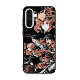 Eren Mikasa Attack On Titan Samsung Galaxy A36 Case FE3365