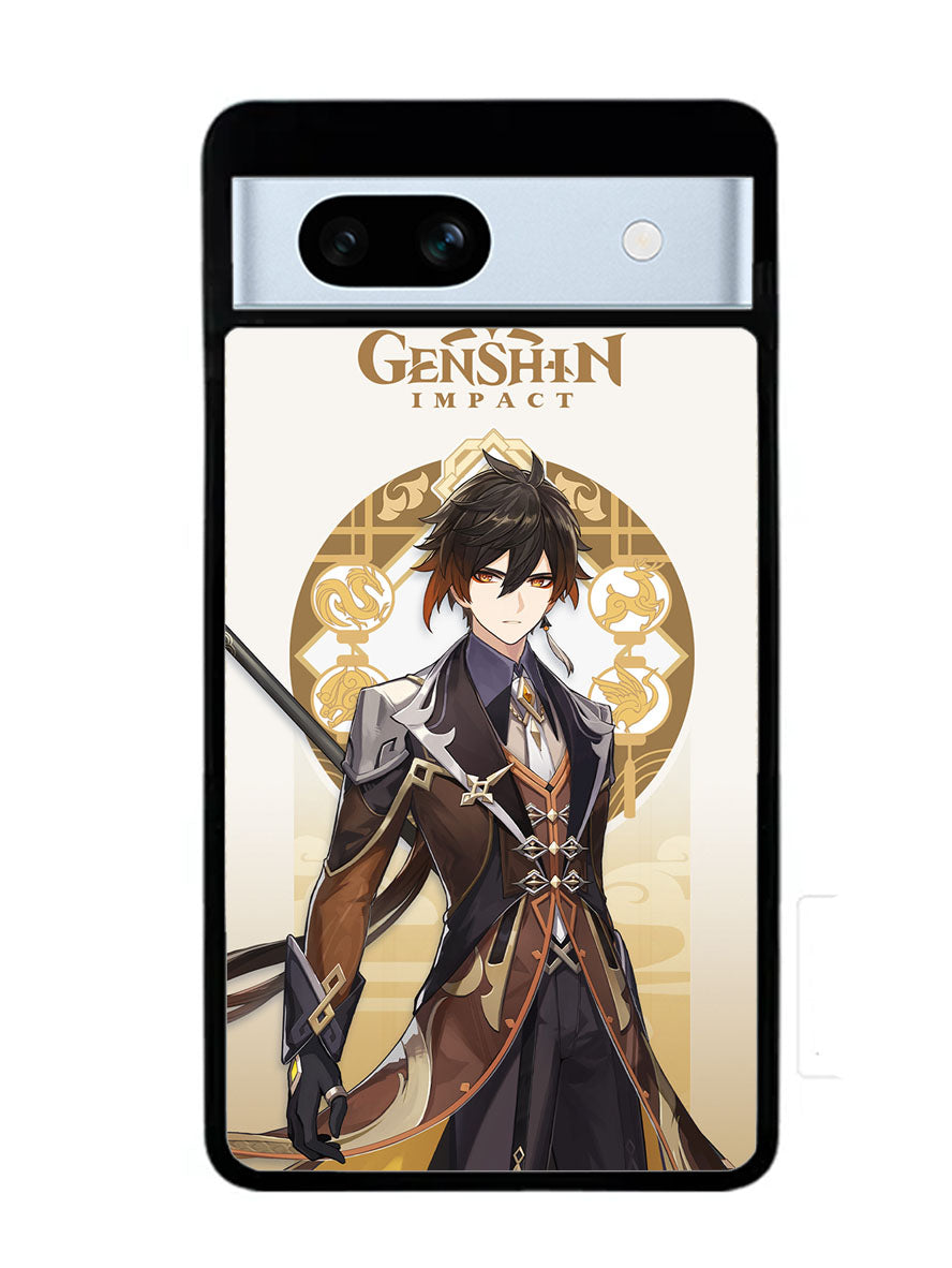 Zhongli Genshin Impact Google Pixel 7A Case